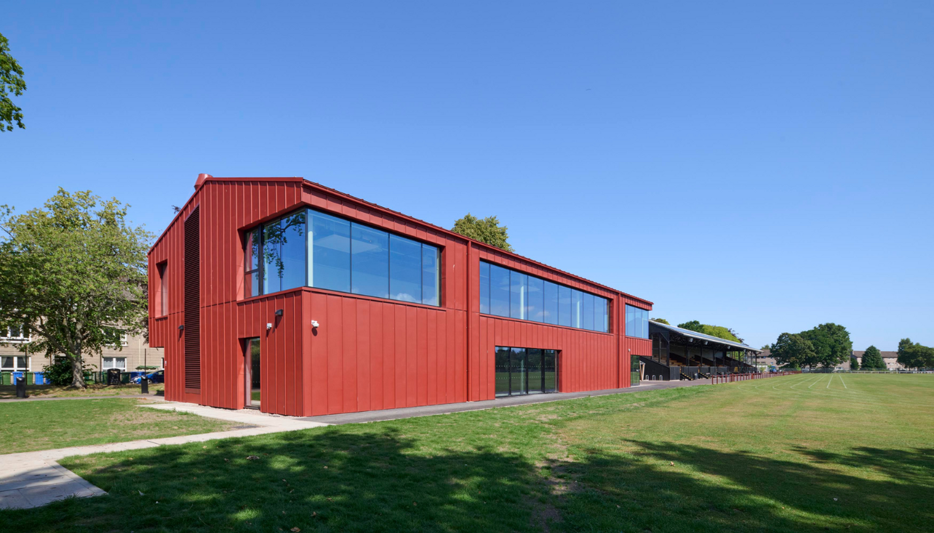 Bught Stadium Glazing